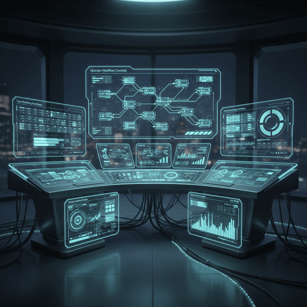 What an AI content factory actually looks like in practice product UI visual