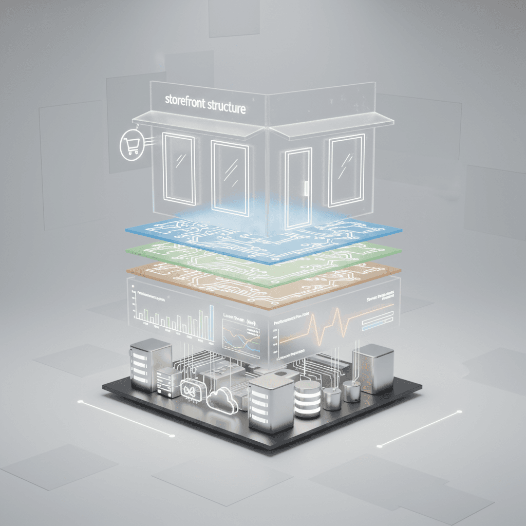 Shopify architecture diagram visual